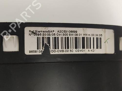 Instrument cluster PEUGEOT 407 (6D_)  | BP19568861C47 