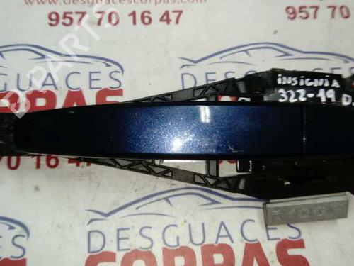 Used Front right exterior door handle OPEL INSIGNIA A (G09) [2008-2017]  19553434