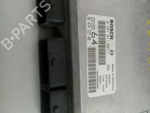 Engine control unit (ECU) PEUGEOT 307 Break (3E) 2.0 HDI 110 | BP19561155M57 