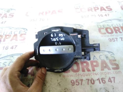 Used Front right interior door handle CITROËN C3 I (FC_, FN_) [2002-2013]  19660348