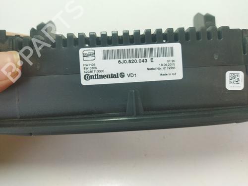 Climate control SEAT IBIZA IV (6J5, 6P1)  | BP19562462I5 