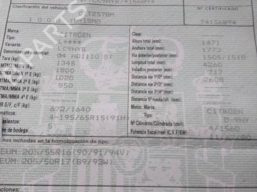 Injection pump CITROËN C4 I (LC_)  | BP19562185M78 