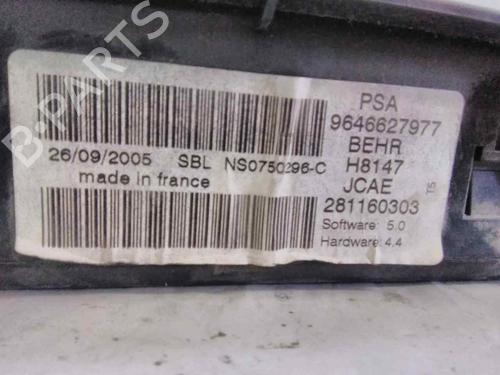 Climate control PEUGEOT 307 Break (3E)  | BP19565376I5 