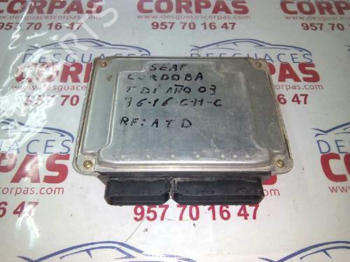Engine control unit (ECU) SEAT CORDOBA (6L2)  | BP19547155M57 