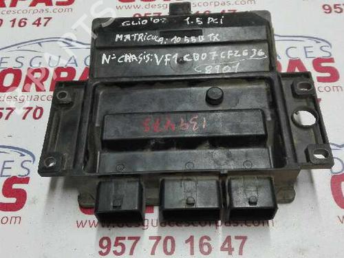 Engine control unit (ECU) RENAULT CLIO II (BB_, CB_)  | BP19546983M57 