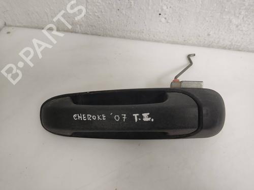 Used Rear left exterior door handle JEEP CHEROKEE (KJ) 2.8 CRD 4x4 (163 hp) 19661395
