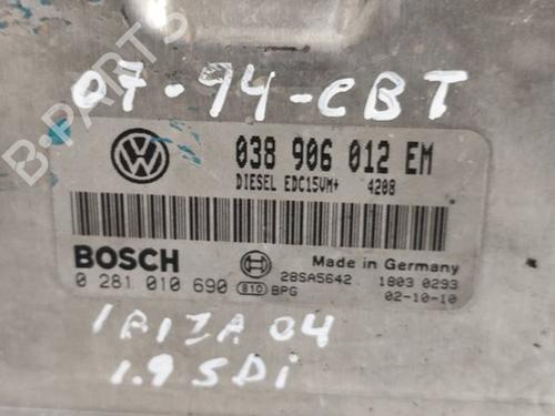 Engine control unit (ECU) SEAT IBIZA III (6L1)  | BP29724510M57 
