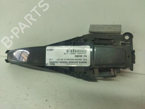 Used Rear left exterior door handle OPEL INSIGNIA A (G09) [2008-2017]  19555350