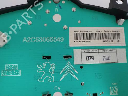 Instrument cluster PEUGEOT 207 (WA_, WC_)  | BP19566765C47 