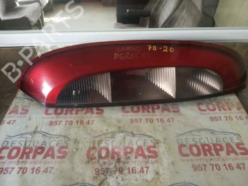 Used Right taillight OPEL CORSA C (X01) [2000-2009]  19554367