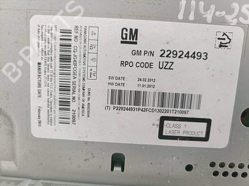 Radio OPEL ASTRA J (P10)  | BP27517016E6 