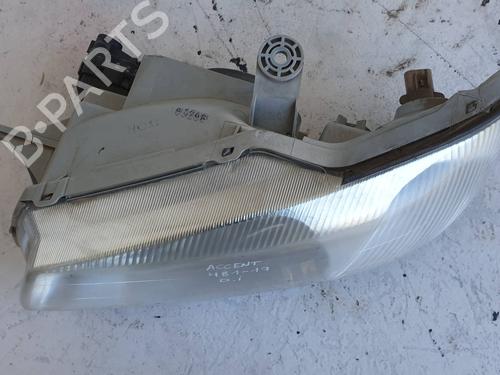 Left headlight HYUNDAI ACCENT I (X-3) 1.3 i 12V | BP19558269C28 