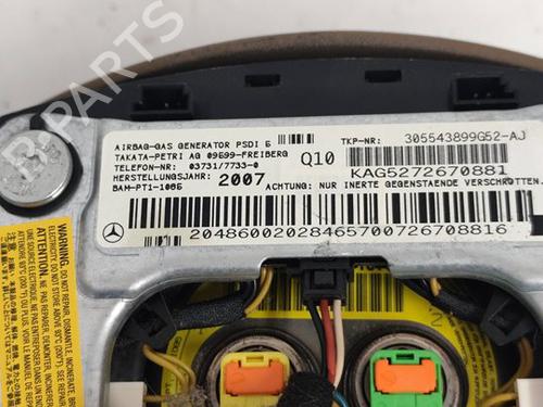 Driver airbag MERCEDES-BENZ C-CLASS (W204)  | BP29399449C9 