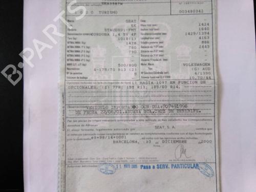 Ignition barrel SEAT CORDOBA (6K1, 6K2) | BP19559229M48