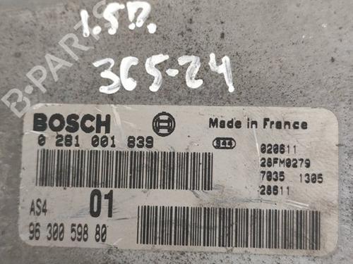 Engine control unit (ECU) PEUGEOT 106 II (1A_, 1C_) 1.5 D | BP22210359M57 