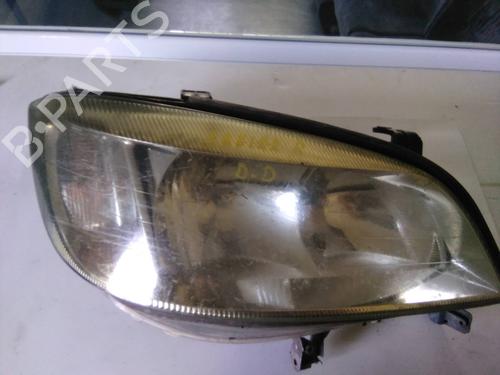 Used Right headlight OPEL ZAFIRA A MPV (T98) [1999-2006]  19556338