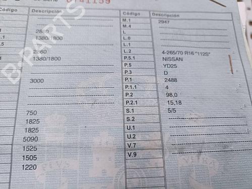 Alternator NISSAN NAVARA (D22)  | BP33556639M7  - Image 12