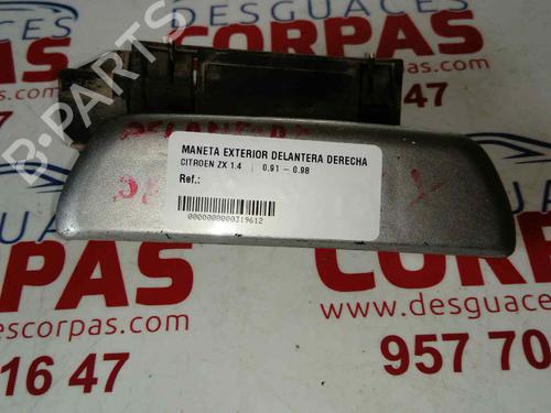 Used Front right exterior door handle CITROËN ZX (N2) [1991-1999]  19659944