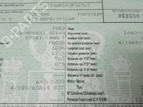 Left headlight FORD FOCUS I (DAW, DBW) | BP19549910C28