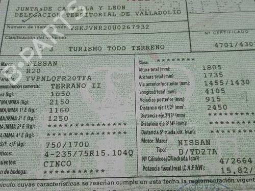 Front right lock NISSAN TERRANO II (R20)  | BP19571480C97 