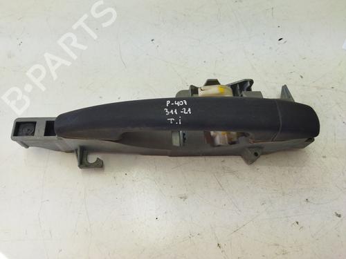 Used Rear left exterior door handle PEUGEOT 407 (6D_) 1.8 (6D6FZB) (116 hp) 19563336