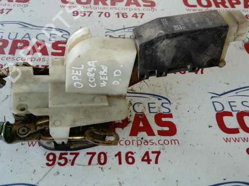 Used Front right lock OPEL CORSA B (S93) [1993-2009]  19548577