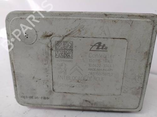 Used ABS pump PEUGEOT 208 I (CA_, CC_) 1.4 HDi (68 hp) 19566688