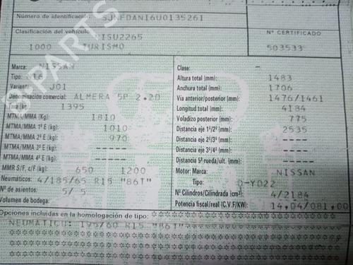 Left front indicator NISSAN ALMERA II Hatchback (N16) 2.2 dCi | BP33891441C32 - Image 9