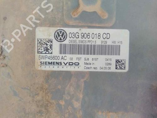 Engine control unit (ECU) VW PASSAT B6 (3C2)  | BP19563870M57 