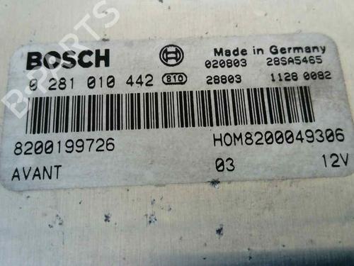 Engine control unit (ECU) RENAULT SCÉNIC I MPV (JA0/1_, FA0_)  | BP19549954M57 