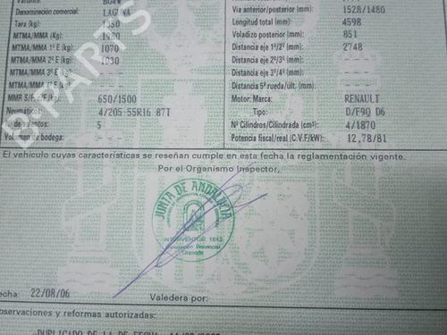 Mass air flow sensor RENAULT LAGUNA II (BG0/1_) | BP19572513M95