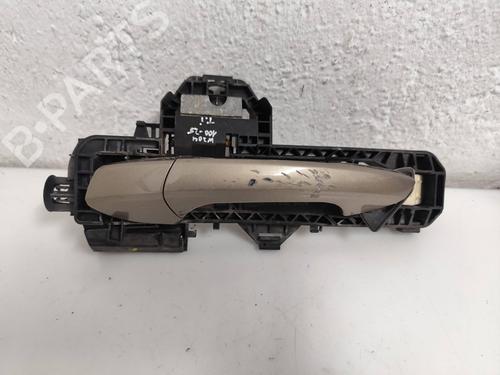 Used Rear left exterior door handle MERCEDES-BENZ C-CLASS (W204) [2007-2015]  28076522