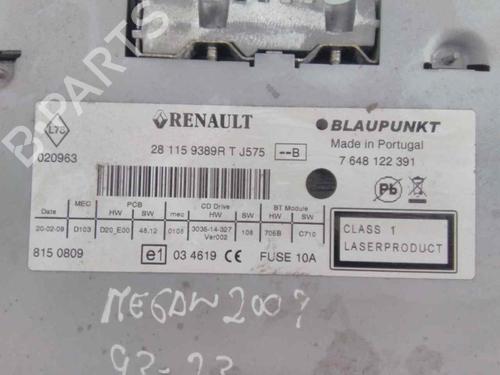 Radio RENAULT MEGANE III Grandtour (KZ0/1)  | BP19564243E6 
