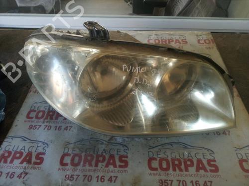 Used Right headlight FIAT PUNTO (188_) [1999-2012]  21014625