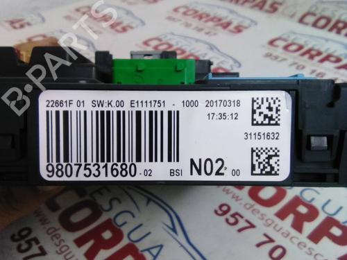 Fuse box PEUGEOT 208 I (CA_, CC_) 1.2 VTI 82 | BP19555039E1 