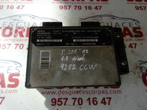 Used Engine control unit (ECU) PEUGEOT 206 Hatchback (2A/C) 1.9 D (69 hp) 19547612