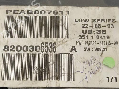 Instrument cluster RENAULT MEGANE II Saloon (LM0/1_)  | BP21043588C47 