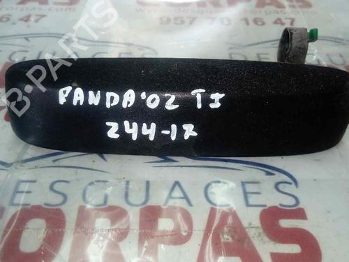 Used Rear left exterior door handle FIAT PANDA (169_) [2003-2025]  19552556