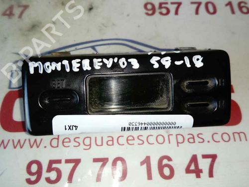 Used Display monitor OPEL MONTEREY B (M98) 3.0 DTI (UBS73D, UBS73G) (159 hp) 19660081