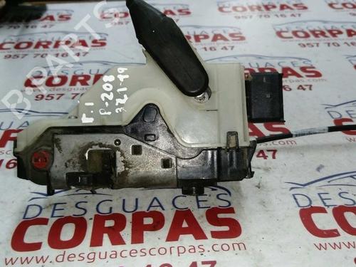 Used Rear left lock PEUGEOT 208 I (CA_, CC_) 1.4 HDi (68 hp) 19553701