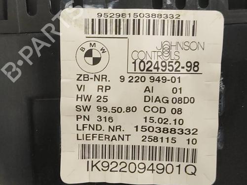 Instrument cluster BMW 1 (E87) 116 d | BP19570836C47