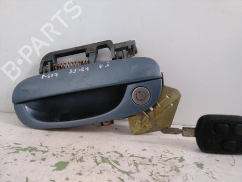 Used Front left exterior door handle PEUGEOT 607 (9D, 9U) 2.2 HDi (133 hp) 19559948