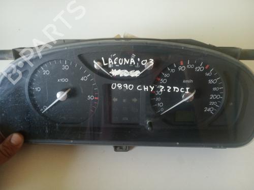 Instrument cluster RENAULT LAGUNA II (BG0/1_) 2.2 dCi (BG0F) | BP19660386C47 