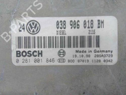 Engine control unit (ECU) VW GOLF IV (1J1)  | BP19563689M57 
