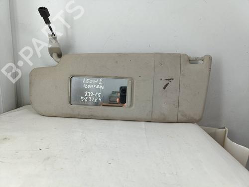 Used Left sun visor SEAT LEON (1P1) [2005-2013]  30649530