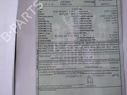 Pedal FORD FOCUS II (DA_, HCP, DP)  | BP19563195I4 