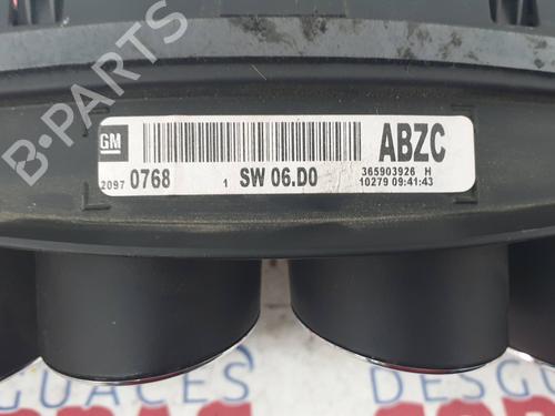 Instrument cluster OPEL INSIGNIA A (G09)  | BP19552896C47 