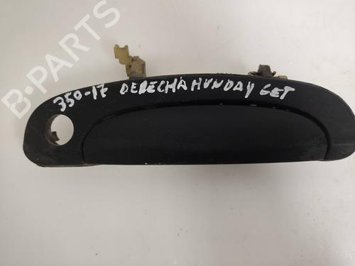 Used Front right exterior door handle HYUNDAI GETZ (TB) [2001-2011]  19568072