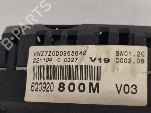 Instrument cluster VW POLO CLASSIC (86C, 80)  | BP27459056C47 