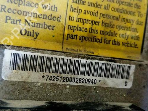 ABS pump DAEWOO KALOS (KLAS)  | BP19549216M43